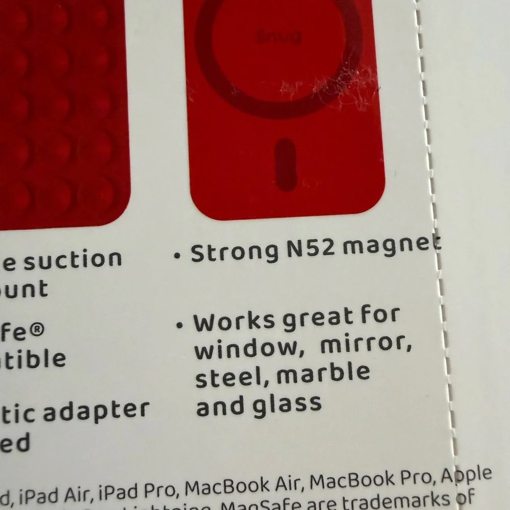 NWT Snug Suction Phone Holder